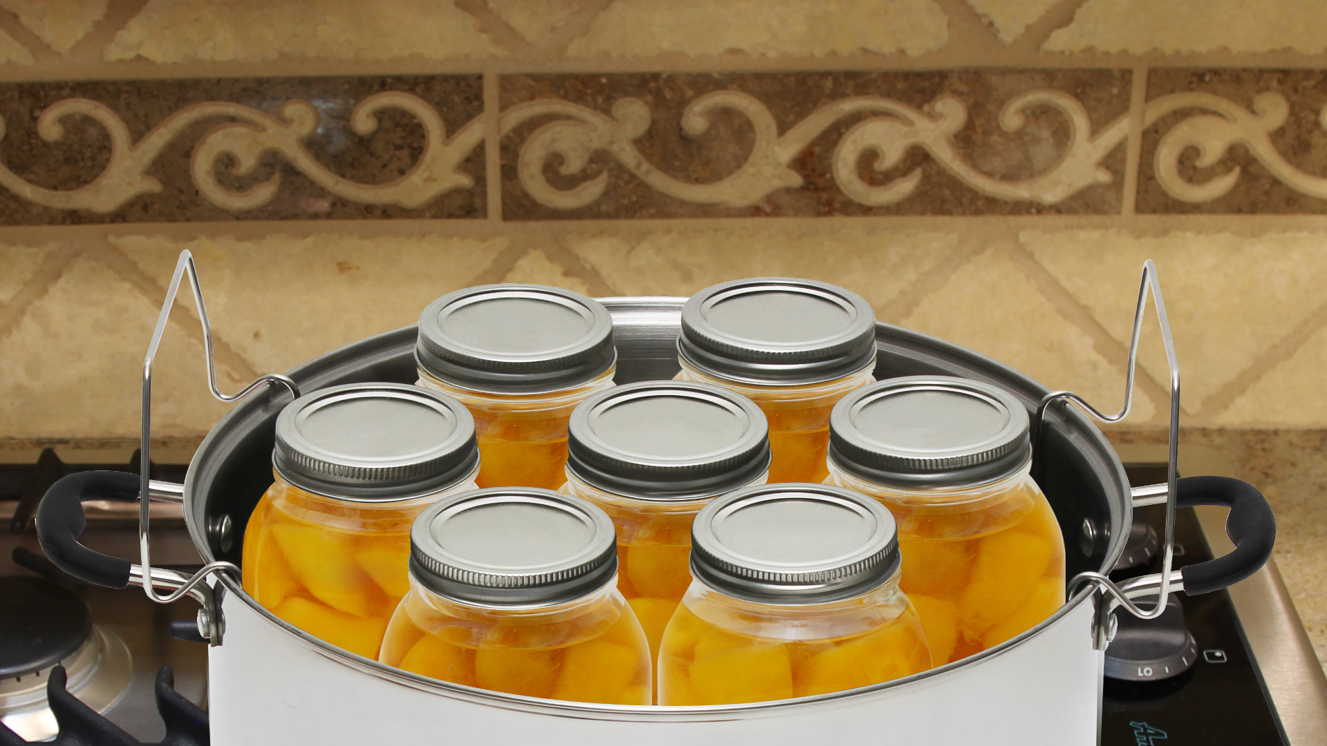 Amazon.com: Harvest Stainless Steel 20 Qt Canning Pot with Rack